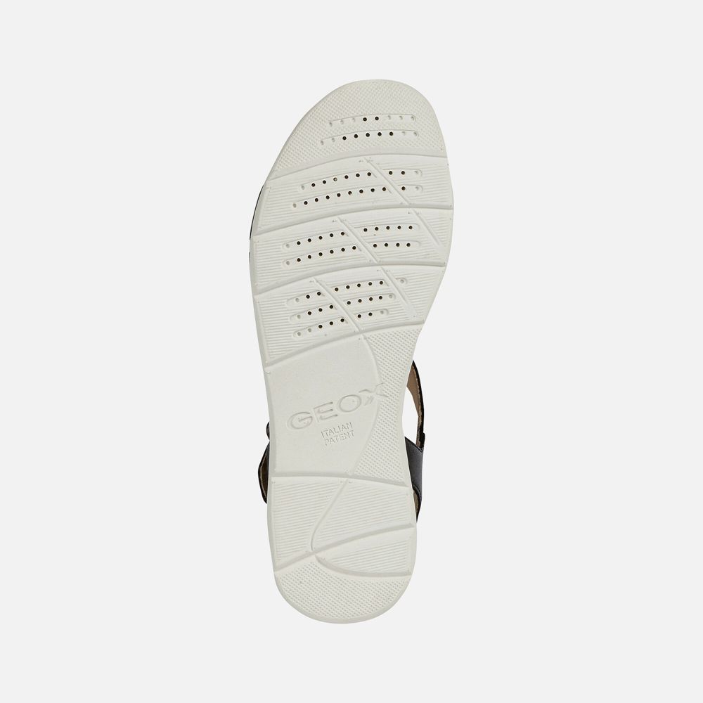 Geox Bayan Sandalet Siyah - Hiver - FLK-716283